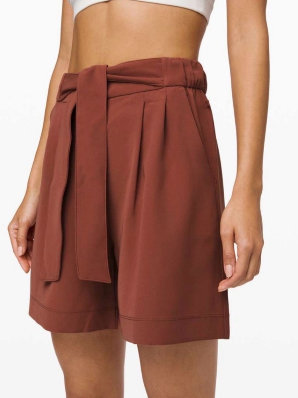 Lululemon Noir Short 5.5” Size 6 Rustic Clay